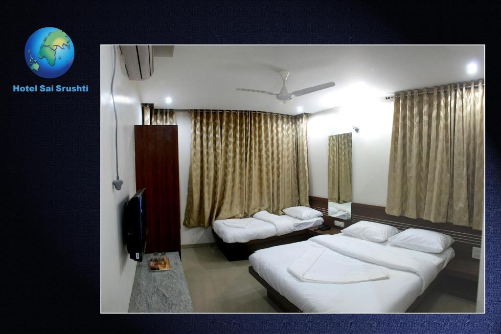 Sai Srushti Otel Shirdi Oda fotoğraf
